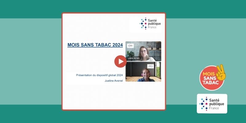 Présentation du Mois Sans Tabac 2024